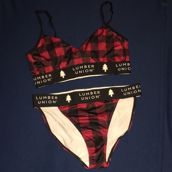 Lumber Union Bralette and Bikini bottom - Picture 2 of 15